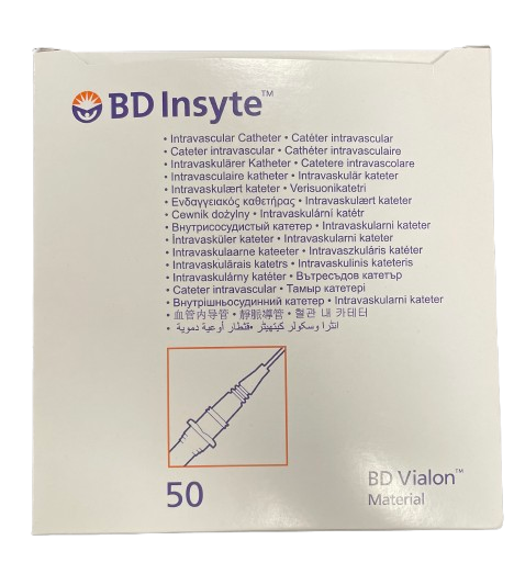 BD Insyte™ IV Katheter 22G × 1" (0,9 mm × 25 mm) – BD Vialon™ – 381223