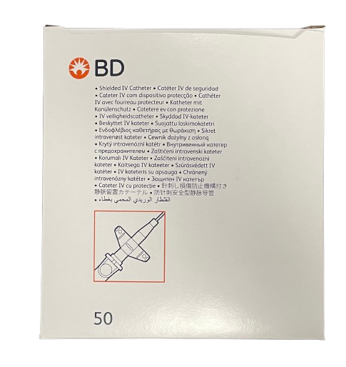 BD Insyte Autoguard BC Pro met vleugels 1,1 x 30mm - 382934