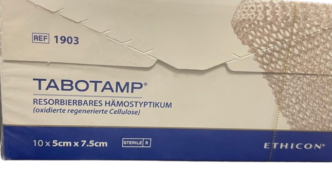 Ethicon - Tabotamp  5cm x 7,5cm - 1903