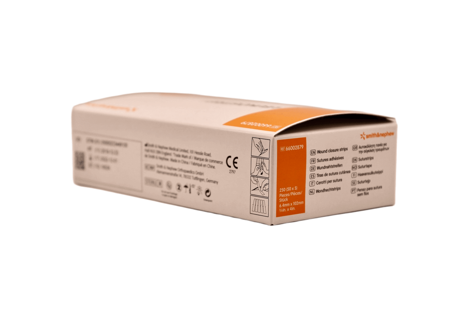 Smith & Nephew - Leukostrip - 6,4 mm x 102 mm - 250 pcs per box - 66002879