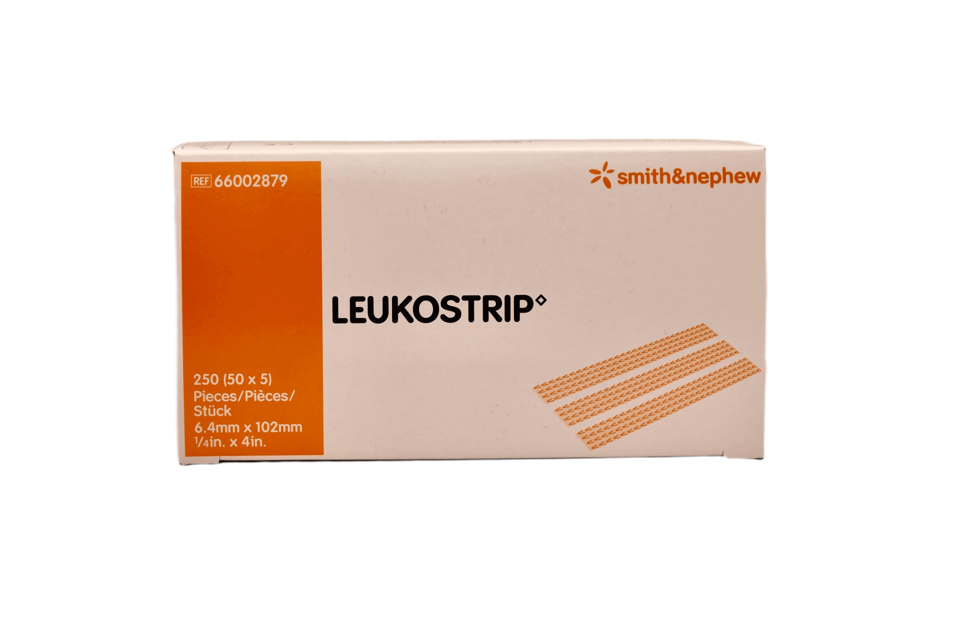 Smith & Nephew - Leukostrip - 6,4 mm x 102 mm - 250 pcs per box - 66002879